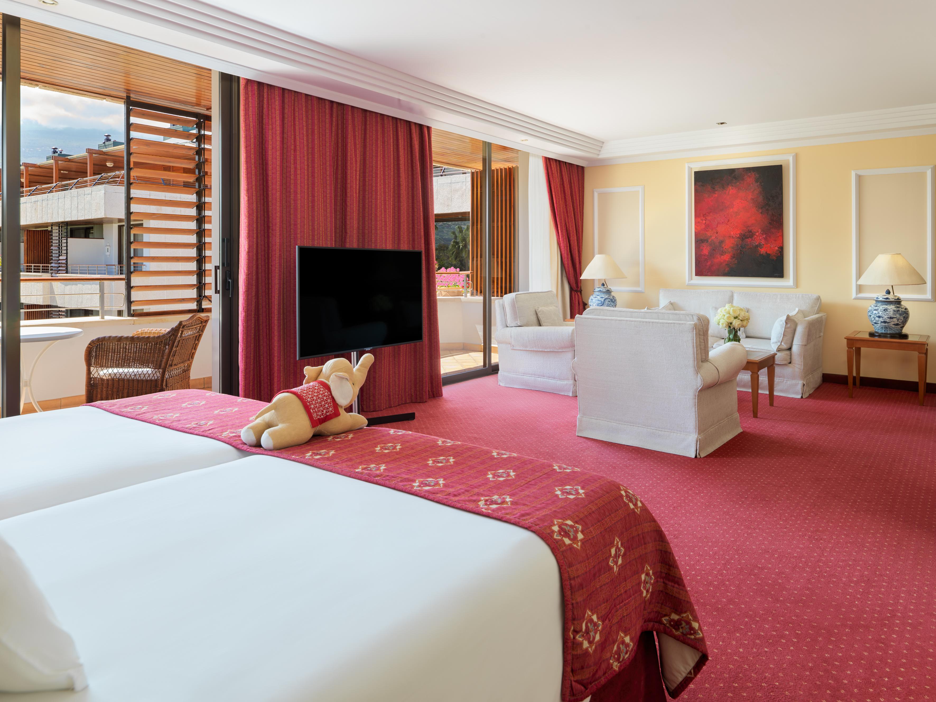 Hotel Botanico Y Oriental Spa Garden Puerto de la Cruz  Luaran gambar A suite at the hotel